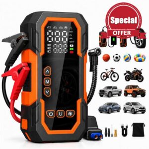 6000A Jump Starter Power Pack