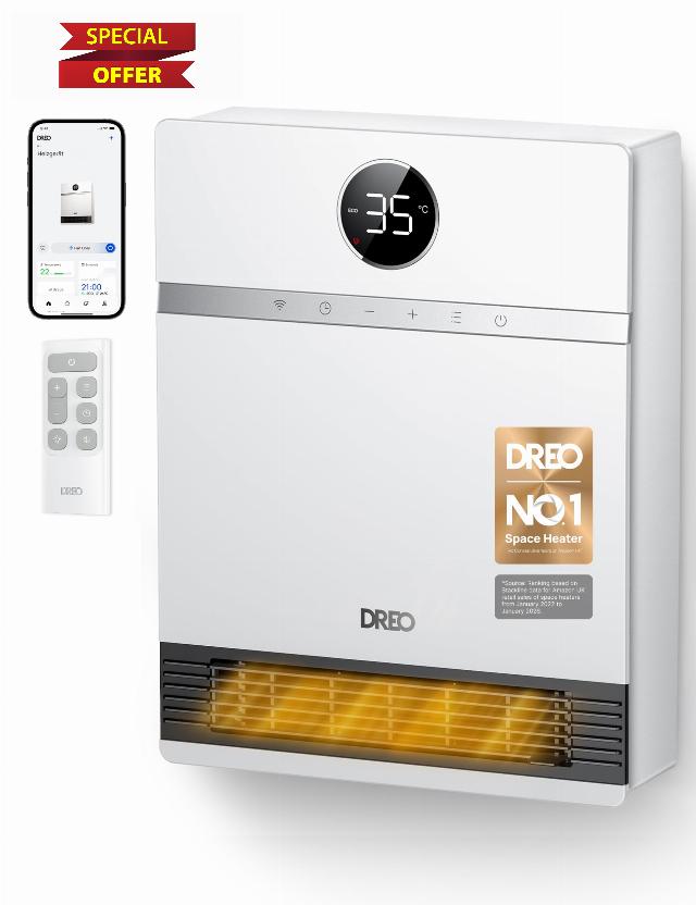 Dreo Smart Electric Wall Heater