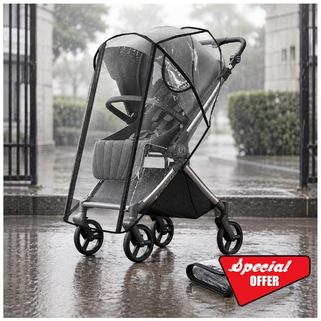 Baby Stroller Cover for Didofy Aster 2 2021-2025                                                          Waterproof Pushchair Weather Shield Dual Long Zippers Side Ventilation Holes Windproof Dustproof Stroller Cove