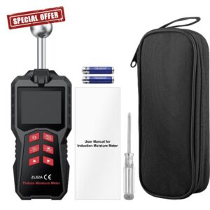 Proster Moisture Meter for Walls and Wood Non-Invasive 40mm Detection Depth                                                          Non-invasive Sensor with 5-40mm Detection Depth