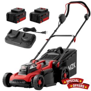 MZK 40V Cordless Lawnmower with Battery and Charger