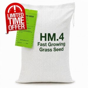 Premium Grass Seed - Fast Growing & Hard Wearing - 5 kg                                                          Cover up to 300 m² - Suitable for Patch Repair