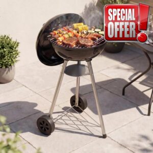 Aoxun 47 cm Kettle Charcoal BBQ
