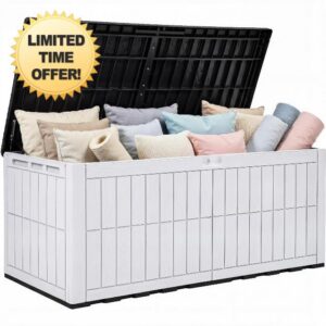 YITAHOME 833L Large Outdoor Garden Storage Box