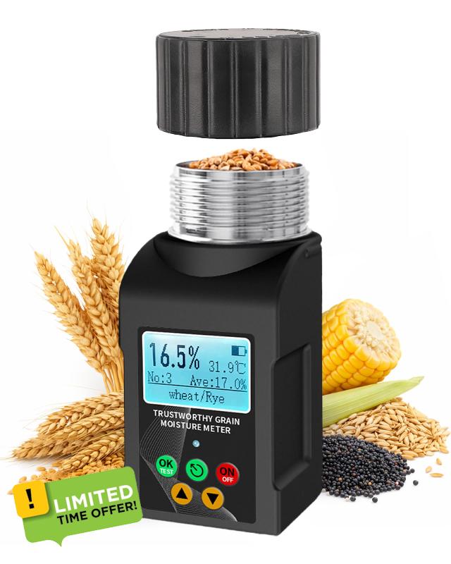 Grain Moisture Meter for 40 Crops