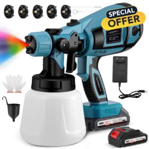 Fence Paint Sprayer with 21V Battery