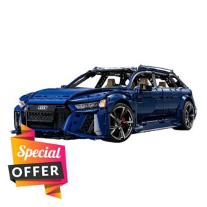 CaDA Audi RS6 Building Block Set 1:8 Scale 4663 Pieces                                                          4663 pieces