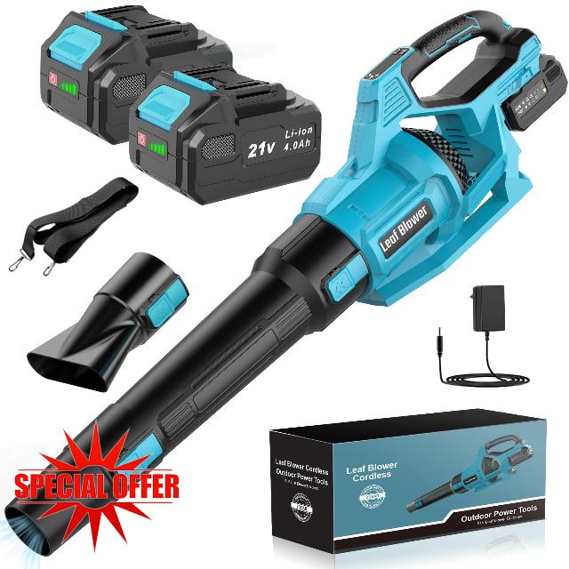 LEEIKOO Cordless Leaf Blower