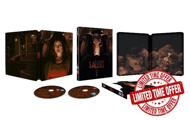 Saw III SteelBook 4K Ultra HD &