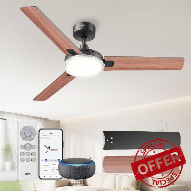 DREO Smart Ceiling Fans with Lights