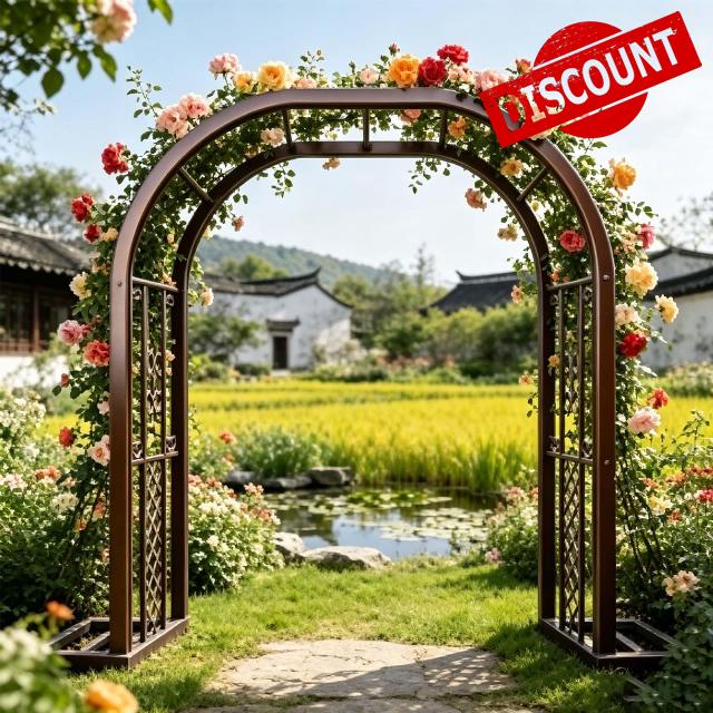 Metal Garden Arbor Arch