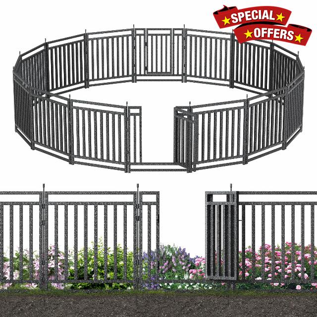 Heavy-Duty Garden Fence