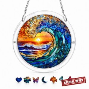 Acrylic Puzzle Suncatcher 83 Pieces