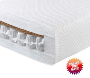 Babymore Premium Core Cot Bed Mattress - 120 x 60 cm