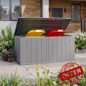 Aoxun Outdoor Deck Box 600L