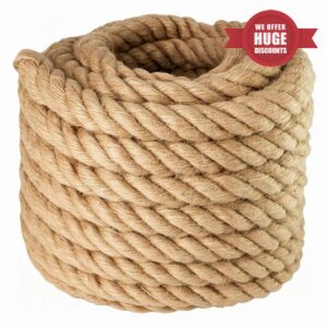 15m x 26mm Thick Jute Rope