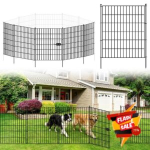 No Dig Decorative Garden Fence