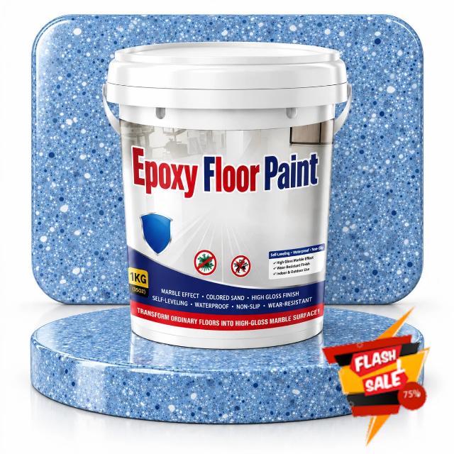 Epoxy Colored Sand Floor Paint