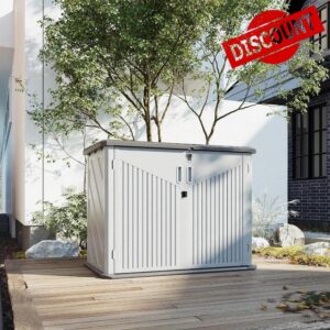 Aoxun 900L Resin Outdoor Storage Box