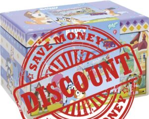 Bluey Diamond Painting Jewellery Box - 2 Pull Out Compartments & Glue                                                          Purple