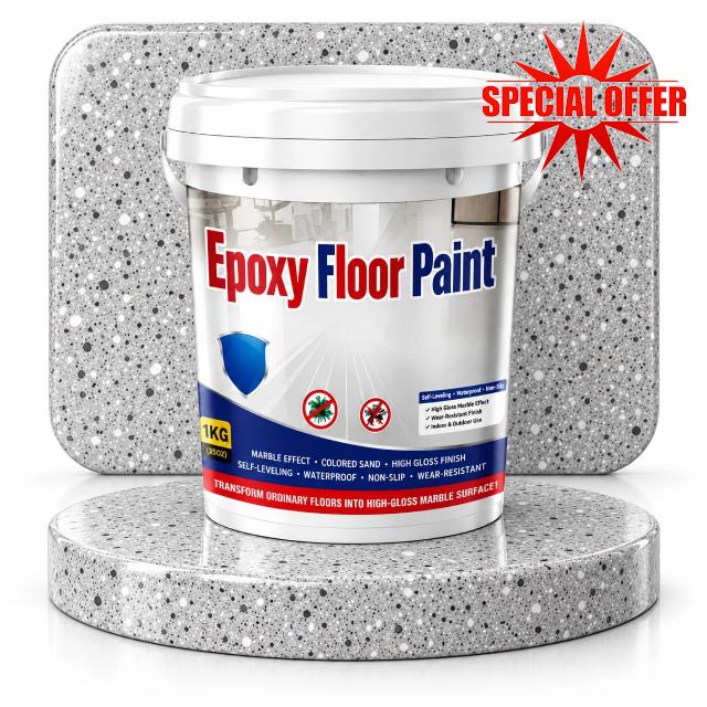 Epoxy Colored Sand Floor Paint