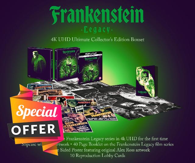 Frankenstein Legacy Limited Ultimate Collector’s Edition 4k UHD