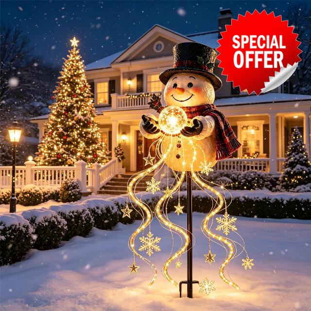 Snowman Magic Fountain