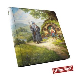 Gamegenic | MTG The Hobbit Zip-Up Album 24-Pocket - The Shire | Accessory                                                          Magic The Gathering Officially Licenced Trading Card Album. Protecting and storing your collectible cards