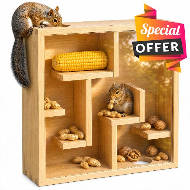 Large Maze Squirrel Feeder