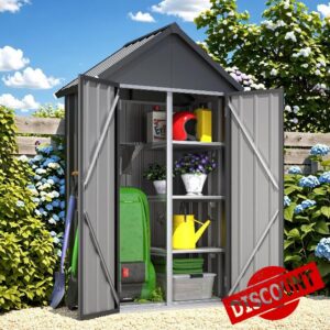 YODOLLA Outdoor Steel Shed