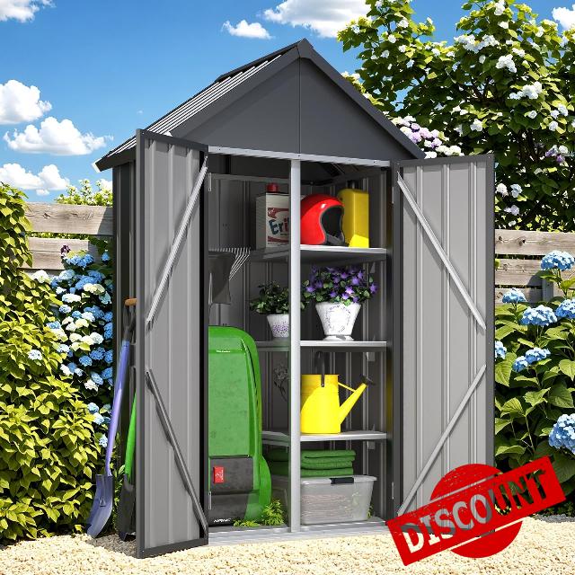 YODOLLA Outdoor Steel Shed