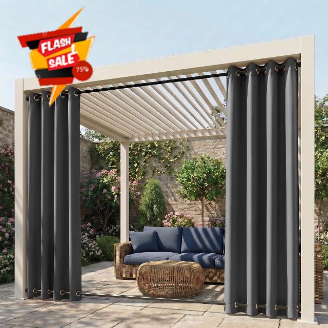 Gazebo Patio Outdoor Curtains