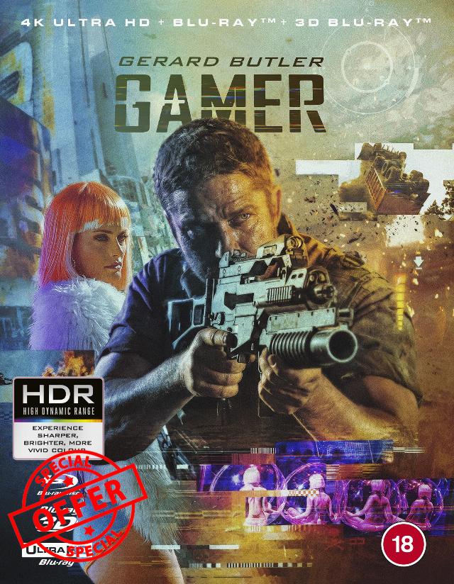 Gamer [4K UHD + 3D Blu-ray + Blu-ray]