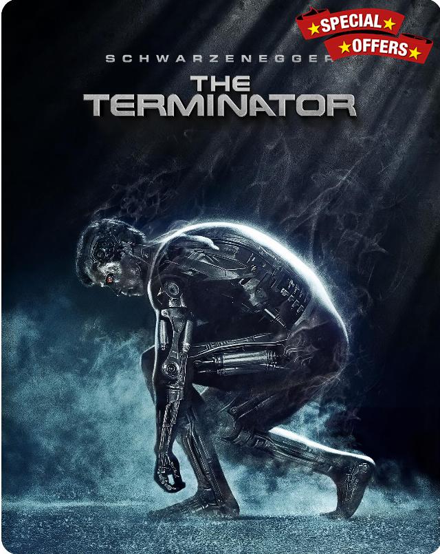 The Terminator 4k UHD & Blu-Ray Steelbook