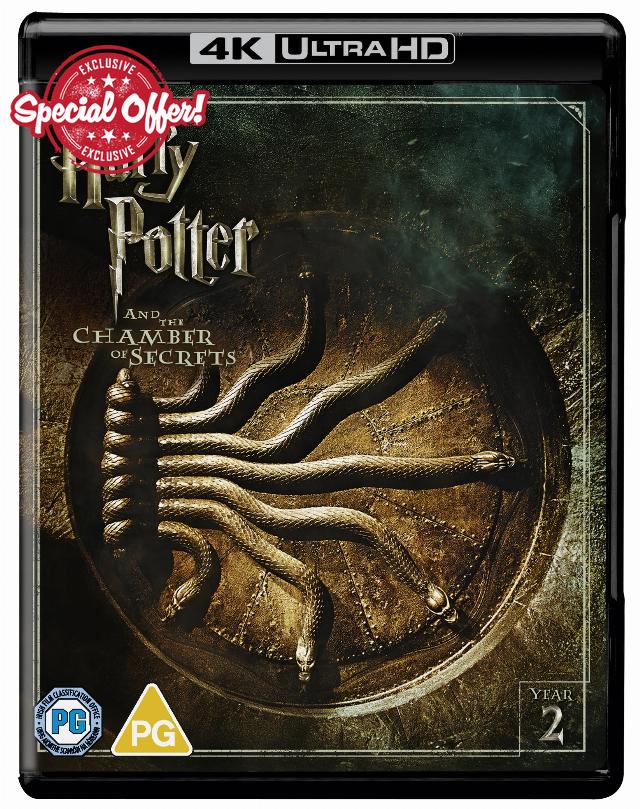Harry Potter and the Chamber of Secrets [4K Ultra HD] [2002]