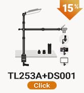 NEEWER Webcam Stand Tripod for Desk, Mini Desktop Tripod with Cell Holder Compatible with Logitec...