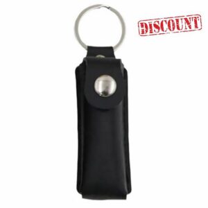 10pcs USB Flash Drive Leather Case Keychain Protector for Travel Office Storage