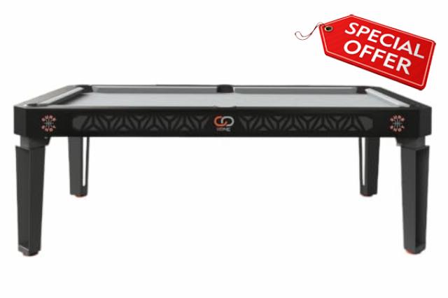 Sure Shot Iconic Model X 7ft Outdoor Pool Table – Weatherproof Foldable Slate-Free Billiards Table with 12mm Melamine Playing Surface