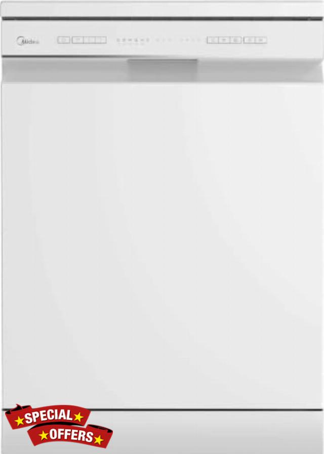 Midea MDWPF1433CWD-UK 14 Place Freestanding Dishwasher