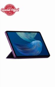 Introducing Amazon Alexa Tablet 11 Fabric Folio Cover with Magnetic Attach – Lightweight and Protective