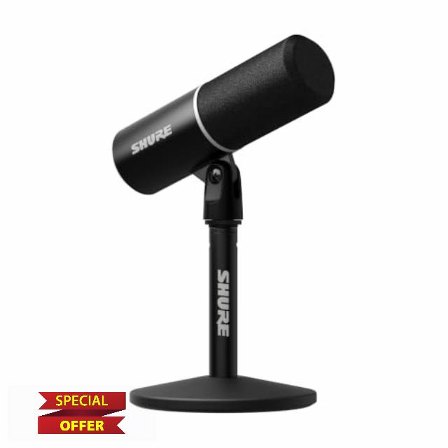 Shure MV6 USB-C Gaming & Streaming Microphone (Gen 2) for Creators
