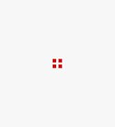 Minimalist image featuring small red plus symbol (+) icon centered on light gray background.