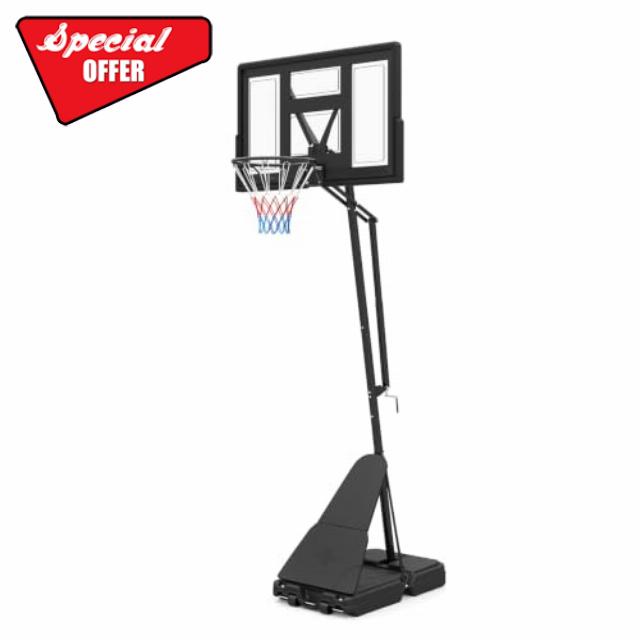 SPOTRAVEL 7.7-10FT Basketball Stand