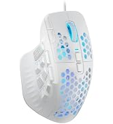Strikonx SOLAKAKA SM809 MMO Wired Gaming Mouse,PC Gaming Mice | PAW3311 Sensor,Up to 24000 DPI,16...