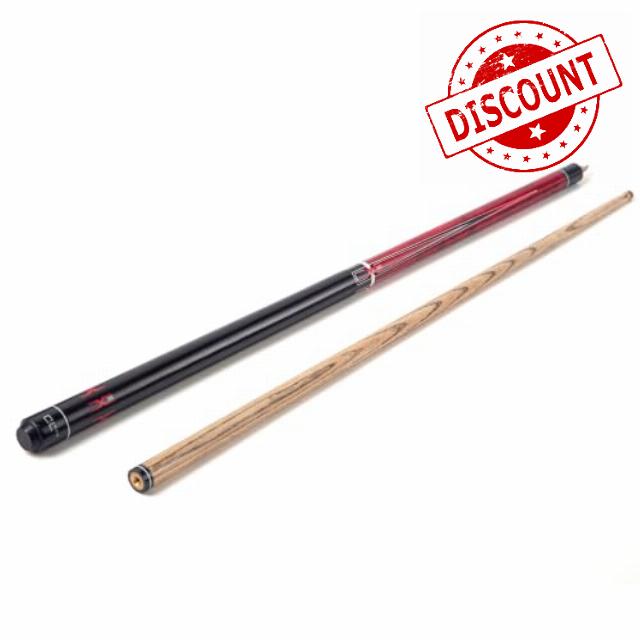 BCE Christophe Lambert X Series English Pool Cue - Scarlet Red