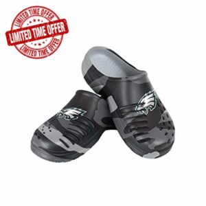 FOCO Men's NFL Team Logo Garden Water Sandals Shoes Slipper Clogs                                                          Casual Shoes