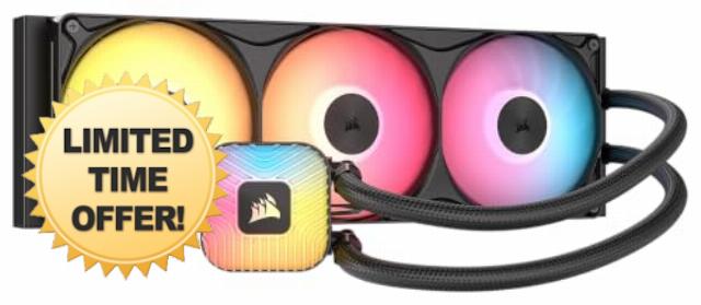 Corsair NAUTILUS II 360 RS ARGB AIO Liquid CPU Cooler – Black                                                          RS II ARGB Unified Fans Included