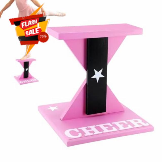 Cheerleading Balance Training Stand Wood Stable Non-Slip Equipment                                                          Gymnasts Balance Training Stand for Kids Athletes Adults Gymnasts Ballet Gym Classroom