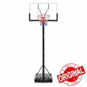 Portable Basketball Hoop 6.5-10FT Adjustable Height Stand with Wheels