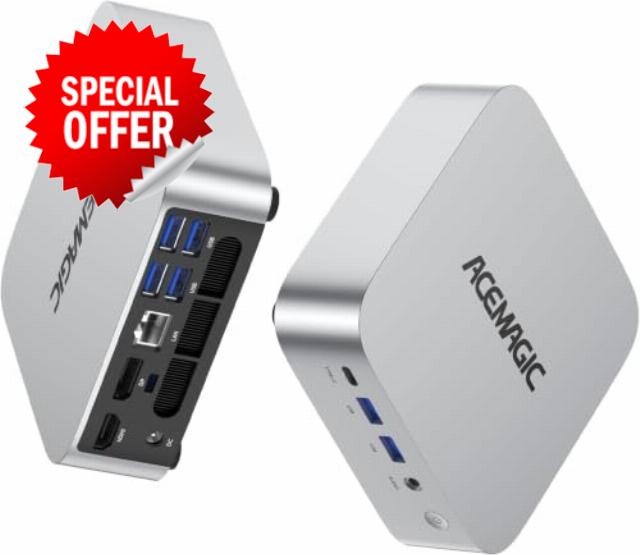 M1 Mini PC W-11 ΑΜD Ryzen 7 7735HS(Max 4.75GHz
